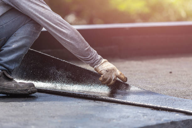 Professional Waterproofing technician working in Berryville, VA